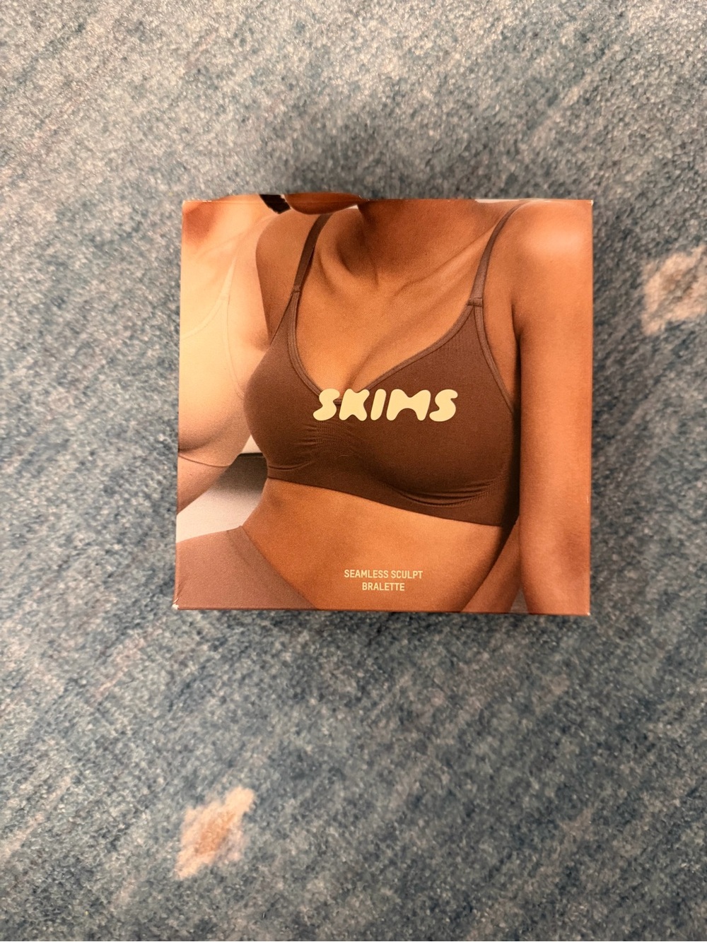SKIMS Seamless Sculpt Bralette in Clay